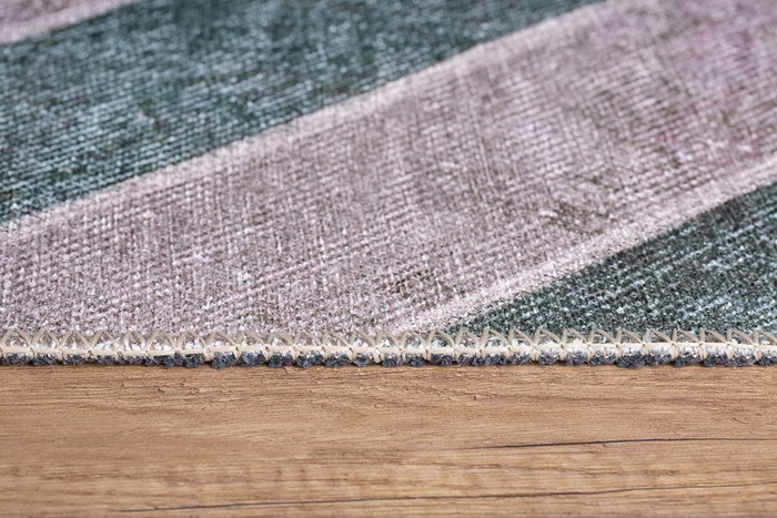Conceptum Jazz Chenille - Green AL 49 Alfombra 150 x 230 cm, Poliéster Suave y Resistente